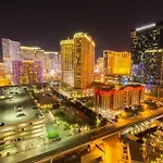 No Resort Fee Strip View Suite + Free Valet + Pool