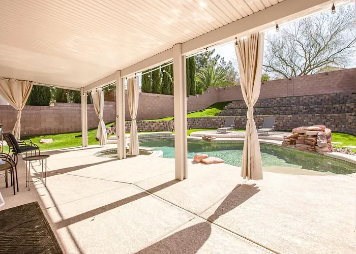 Desert Escape With Pool Oasis Near Golfing And Vegas!
