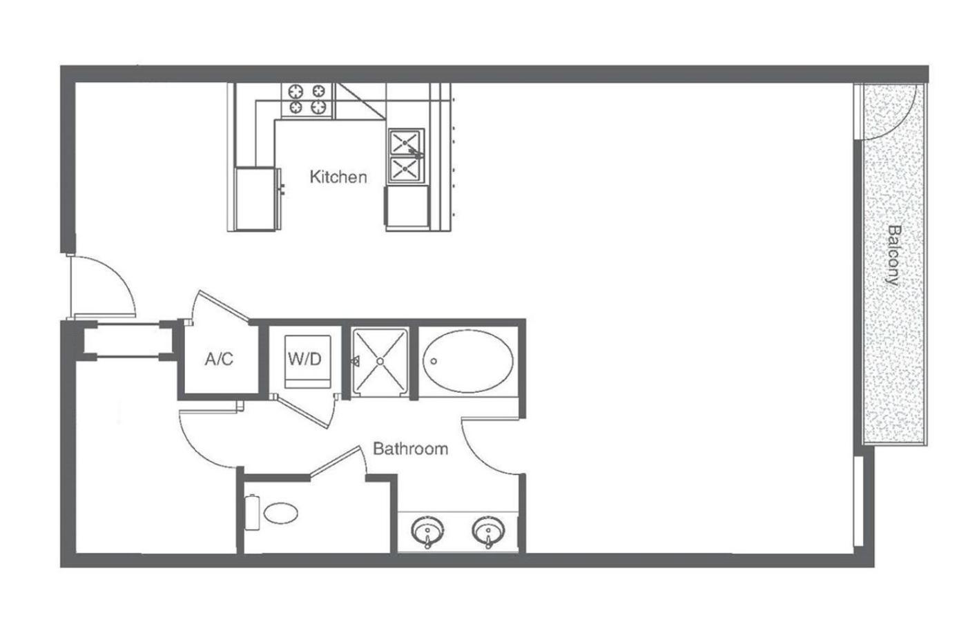 Holiday home Balcony Luxury High Rise Downtown Fremont Casinos *