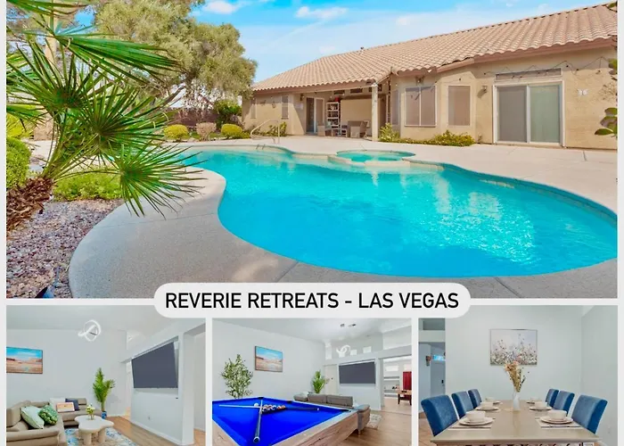 Vegas Retreats Pool, Arcade, Fun, 10Min From Airport And The Strip