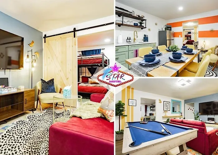 Star Motel Unit 5- New Downtown Haven Boutique Las Vegas Oasis Home