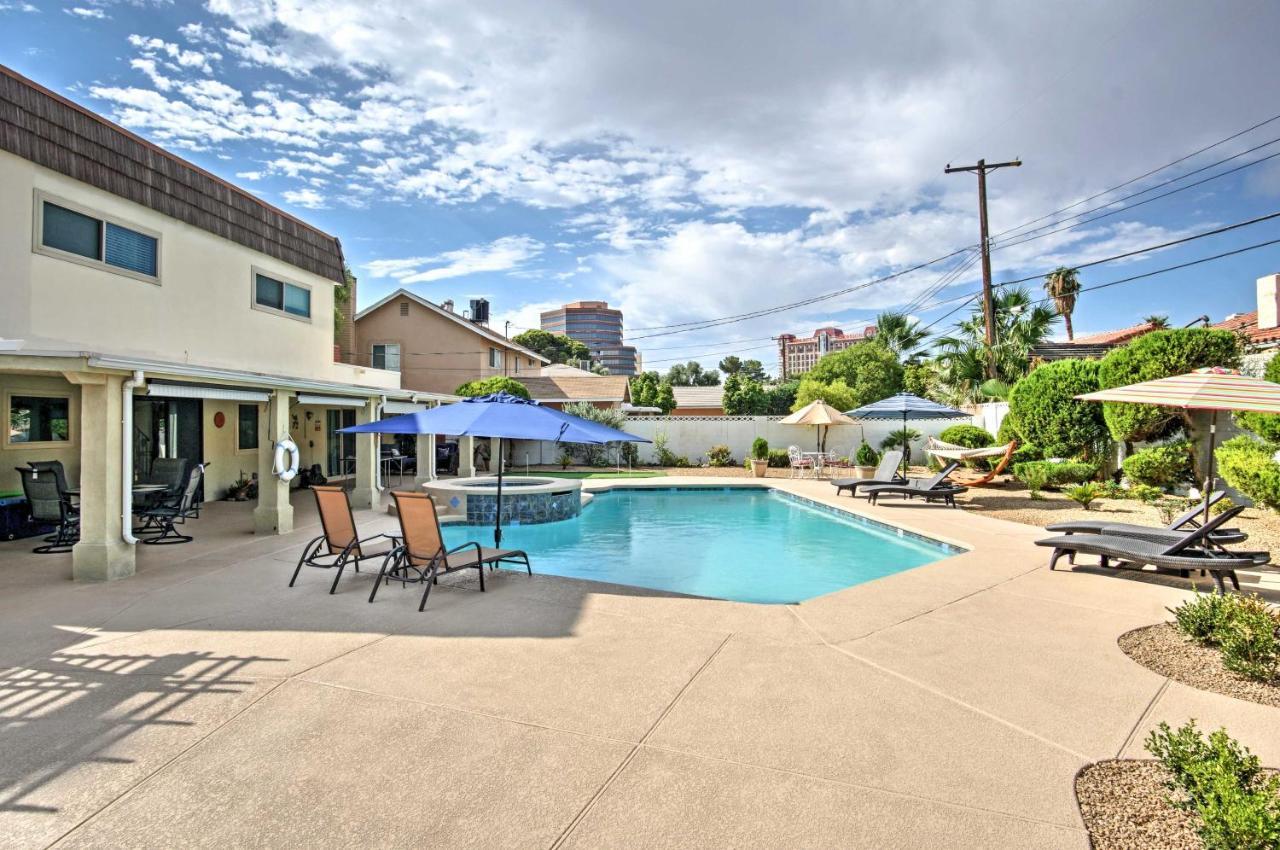 Stunning With Private Oasis - 1 Half Mile To Strip Las Vegas