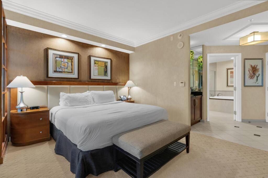 Ultimate Mgm Retreat With Jacuzzi, Pool & Gym!
