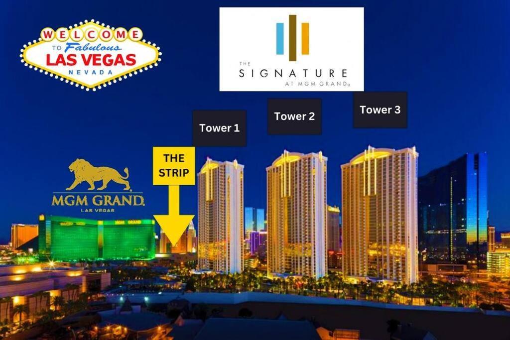 11th Floor Mgm Signature Studio:strip View, No Fee Apartment Las Vegas