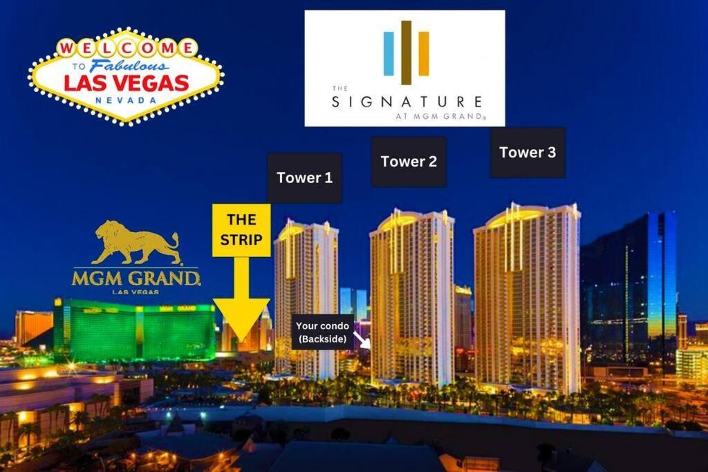 8th Flr Mgm Signature 1bed, Strip View, No Fee Apartment Las Vegas