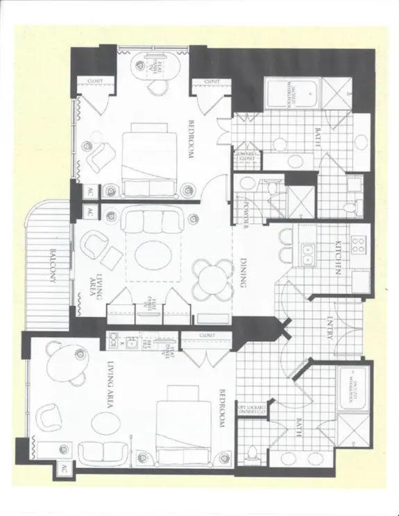 Signature 2br3ba F1 View Balcony Ste 29-819 And 21 * Las Vegas