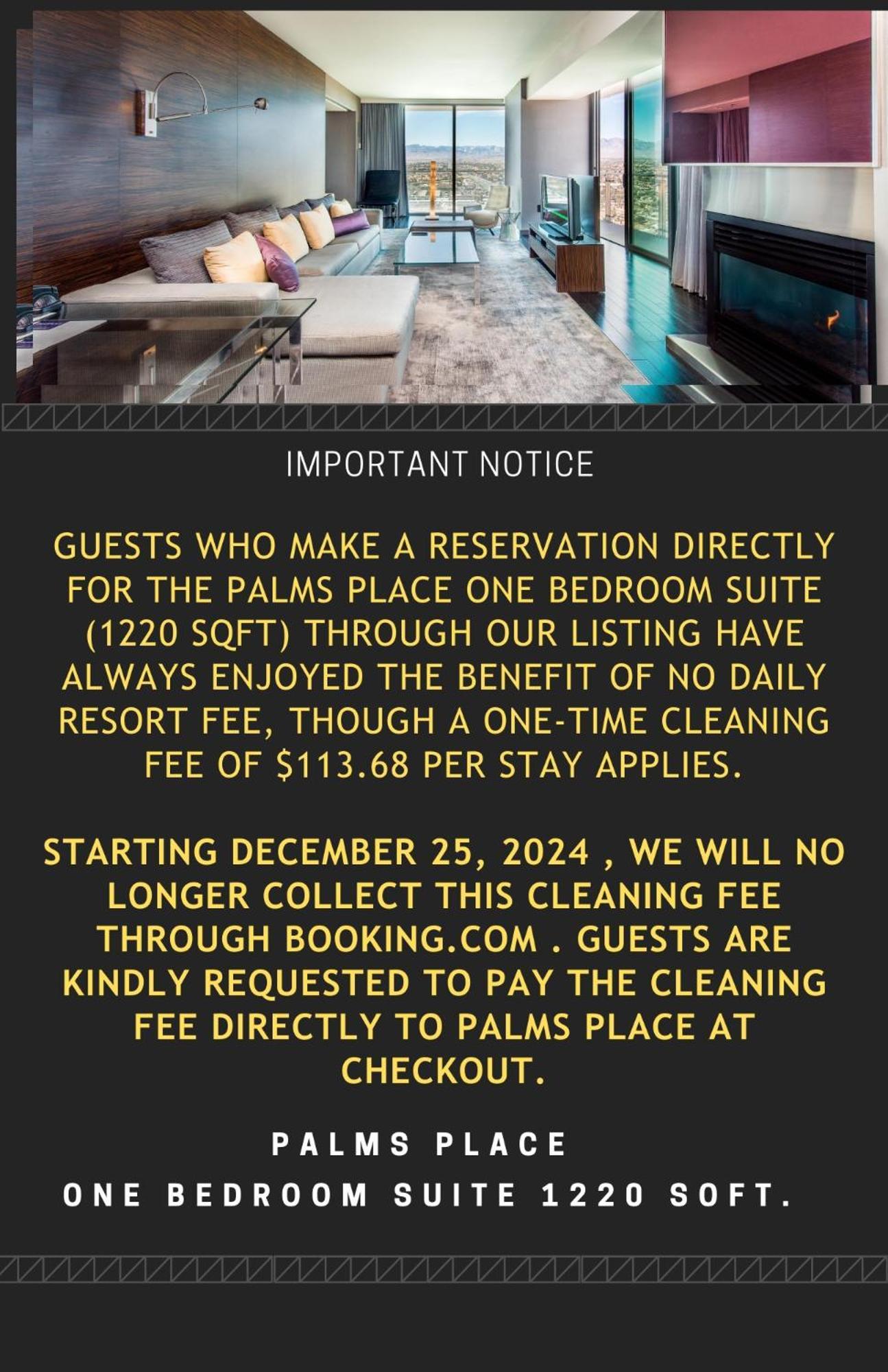 Palms Place One Bedroom 1220 Sqft Aparthotel 4*