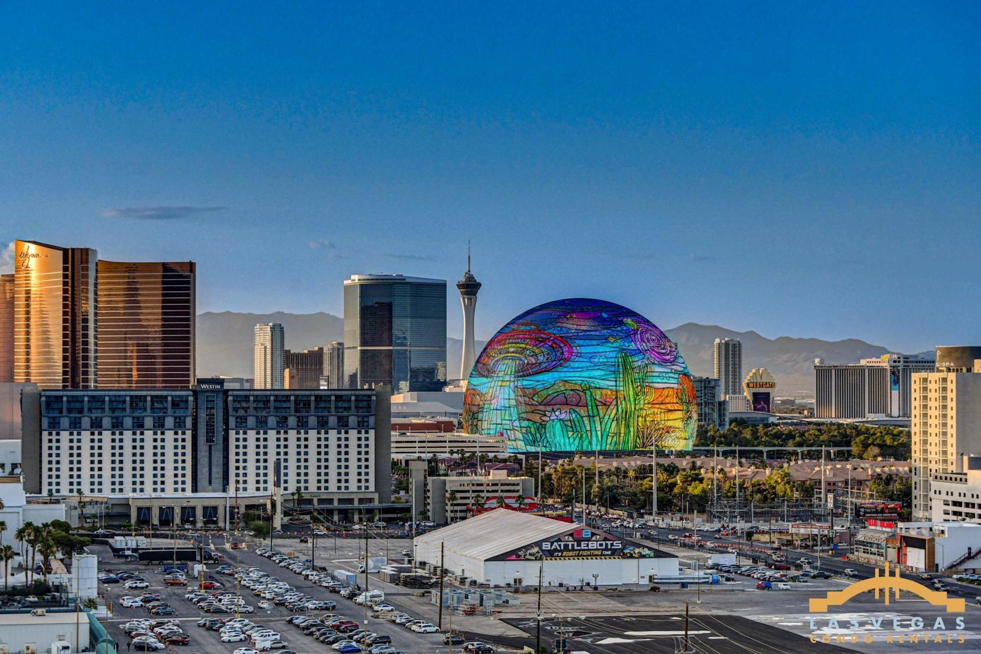 Holiday home Mgm Signature-14-805 Balcony Strip Sphere F1 Views Las Vegas