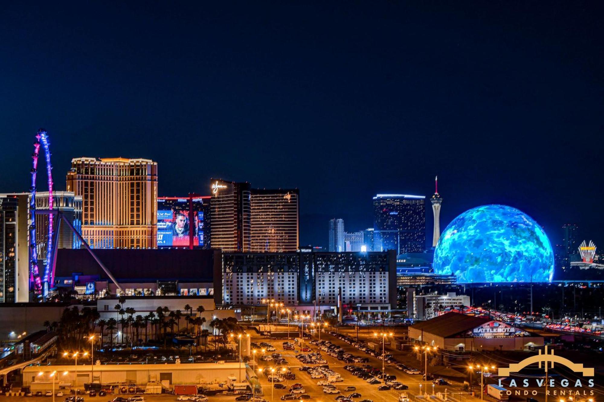 Mgm Signature-14-805 Balcony Strip Sphere F1 Views * Las Vegas