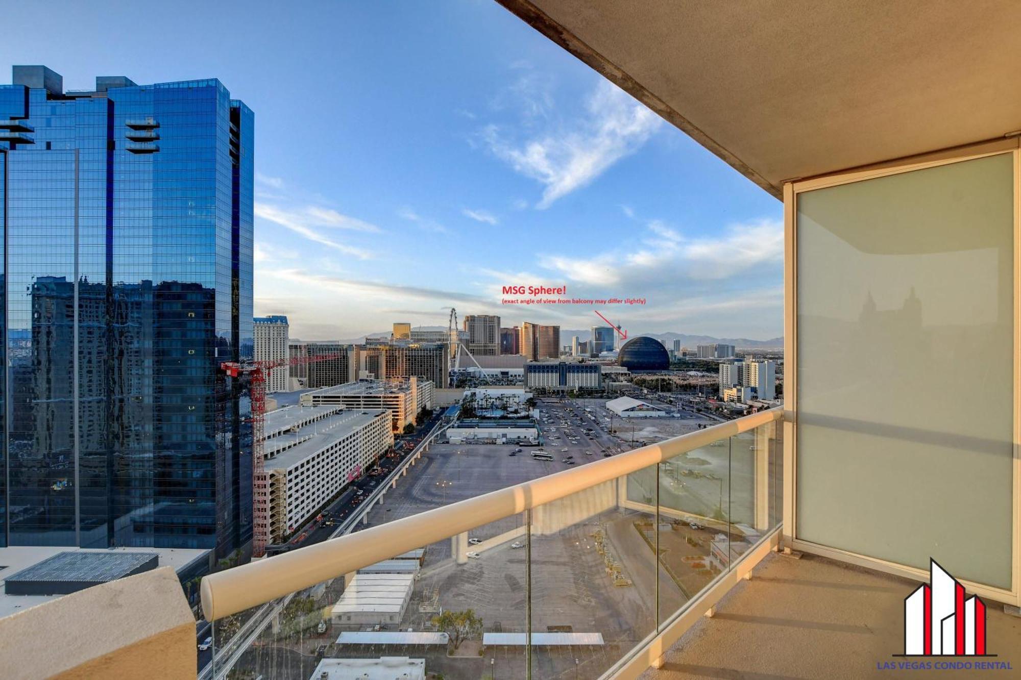 Ferienhaus Mgm Signature-03-821 1br2ba F1 Strip View Balcony Las Vegas