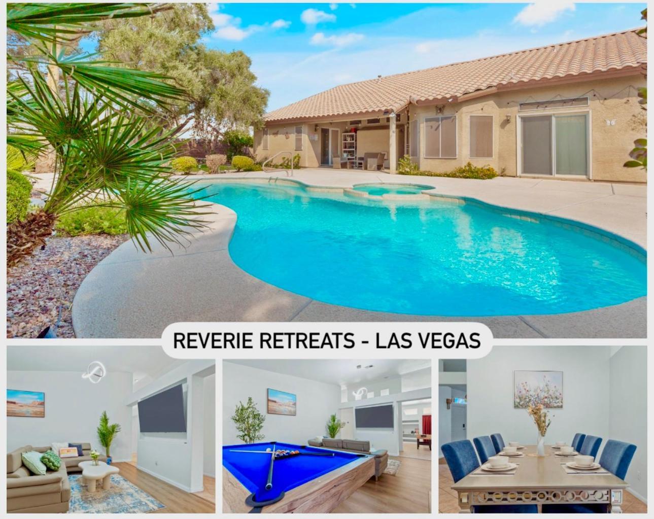 Vegas Retreats Pool, Arcade, Fun, 10min From Airport And The Strip Holiday home