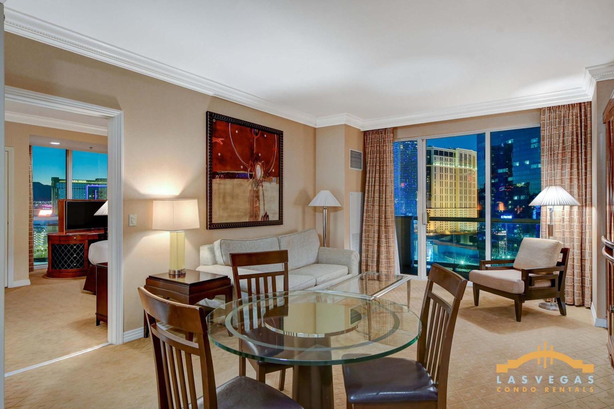 Mgm Signature-17-801 1br2ba F1 Strip View Balcony * Las Vegas